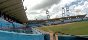 キューバ　カマグエイの野球場